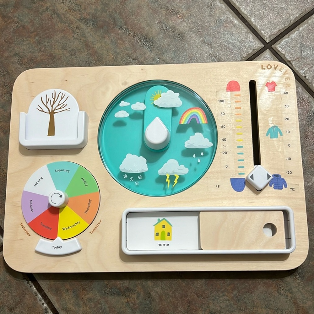 Lovevery weather board